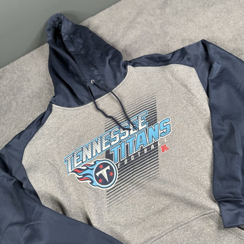 NFL Team Apparel Tennessee Titans Hoodie Sweatshirt 3X  Men's